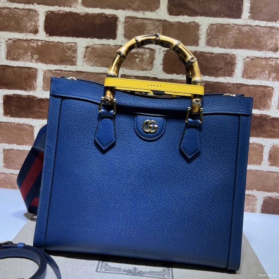 First bag ru tote bag Diana medium Gucci 0814